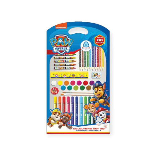 Picture of PAW PATROL COLOURING SET X80+
